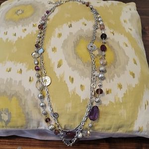 Premier Designs Passionista 3 strand necklace